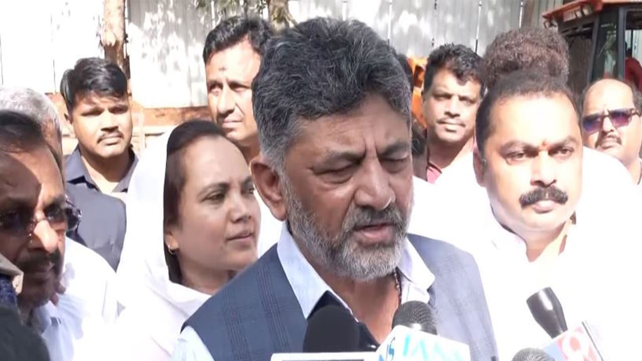 Karnataka Chief Minister designate DK Shivakumar (Photo/ANI) Karnataka Chief Minister designate DK Shivakumar (Photo/ANI)
