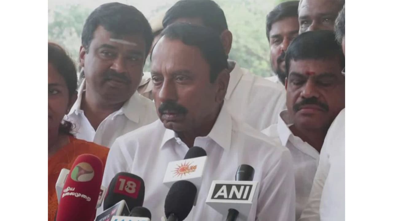 Tamil Nadu Minister KA Sengottaiyan (Photo/ANI) Tamil Nadu Minister KA Sengottaiyan (Photo/ANI)