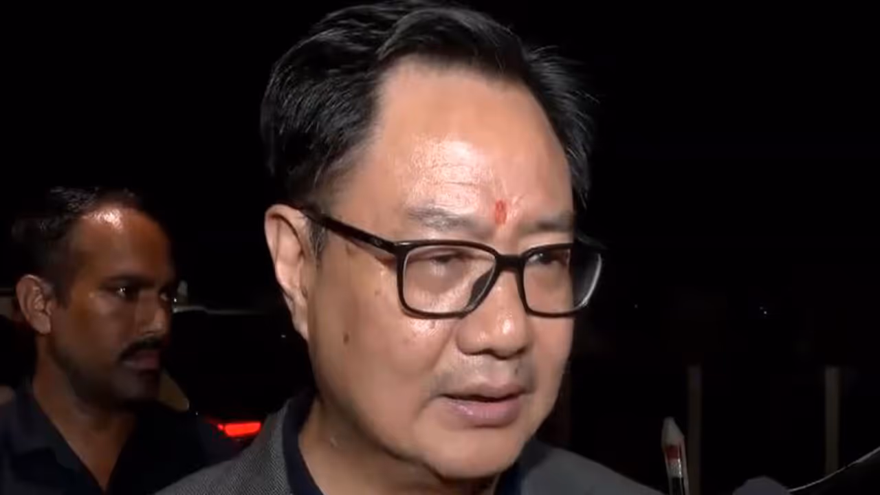 Union Minister Kiren Rijiju (Photo/ANI) Union Minister Kiren Rijiju (Photo/ANI)