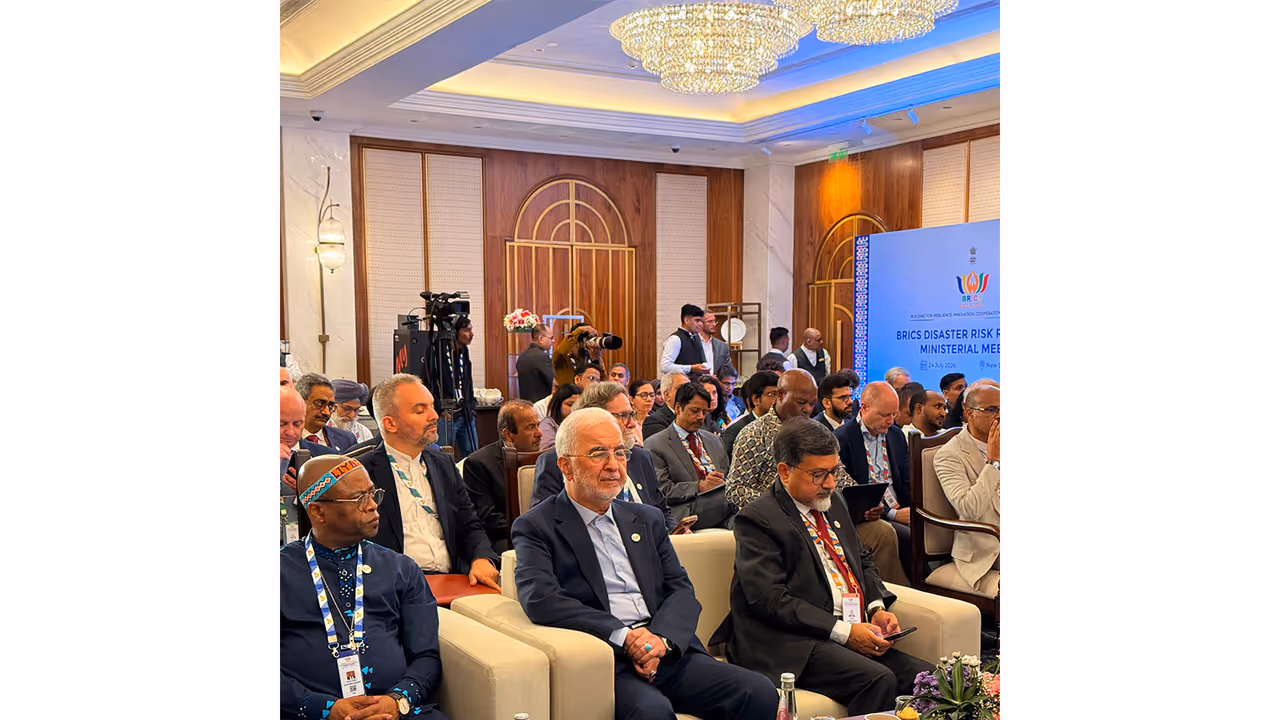 Iran's Interior Minister Eskandar Momeni with MEA Secretary (ER) Sudhakar Dalela (Photo/X@Iran_in_India) Iran's Interior Minister Eskandar Momeni with MEA Secretary (ER) Sudhakar Dalela (Photo/X@Iran_in_India)