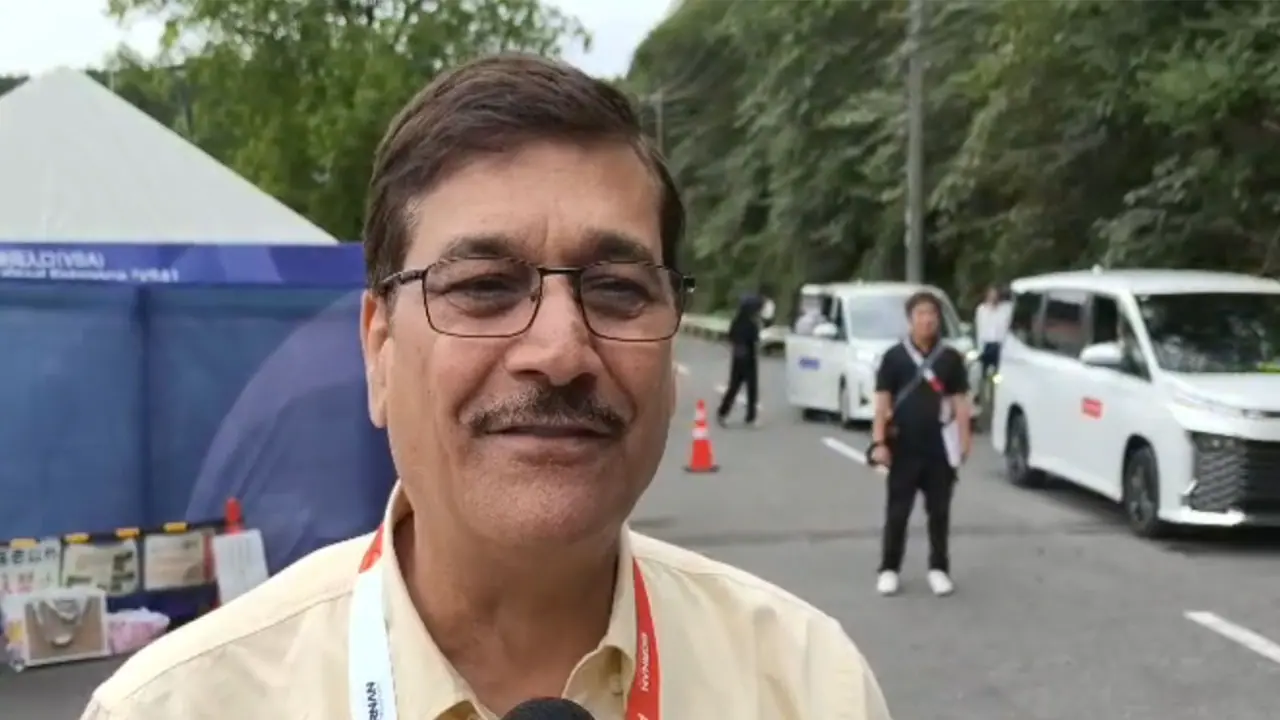 India's Chef de Mission Sahdev Yadav (Photo: ANI) India's Chef de Mission Sahdev Yadav (Photo: ANI)