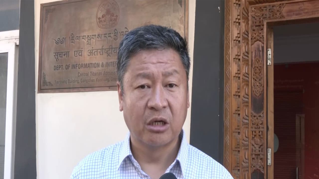 Spokesperson of the Tibetan government in exile, Tenzin Lekshay (Photo/ANI) Spokesperson of the Tibetan government in exile, Tenzin Lekshay (Photo/ANI)