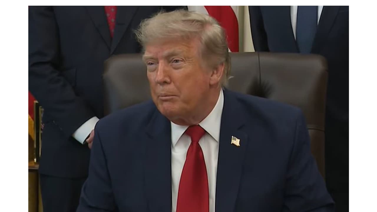 US President Donald Trump (Photo/White House/YouTube) US President Donald Trump (Photo/White House/YouTube)