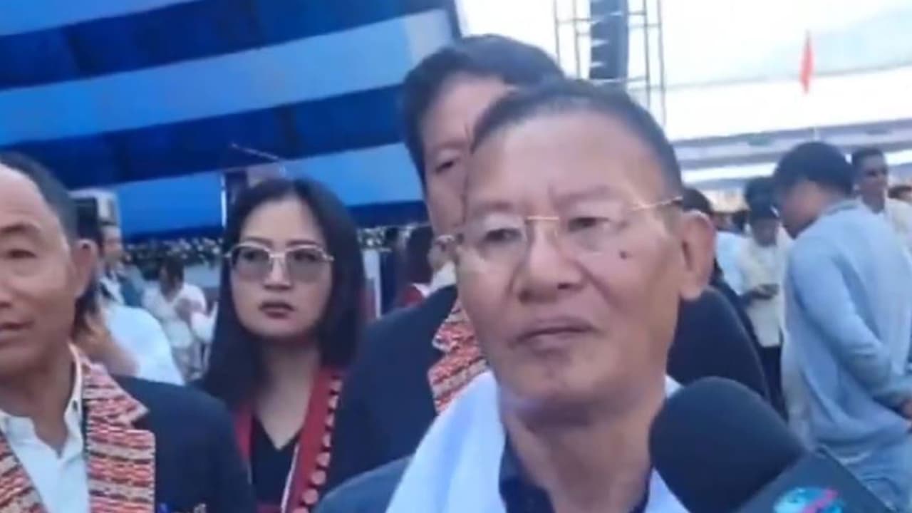 Arunachal Pradesh Minister for Urban Affairs, Land Management, and Civil Aviation, Balo Raja (Photo/ANI) Arunachal Pradesh Minister for Urban Affairs, Land Management, and Civil Aviation, Balo Raja (Photo/ANI)
