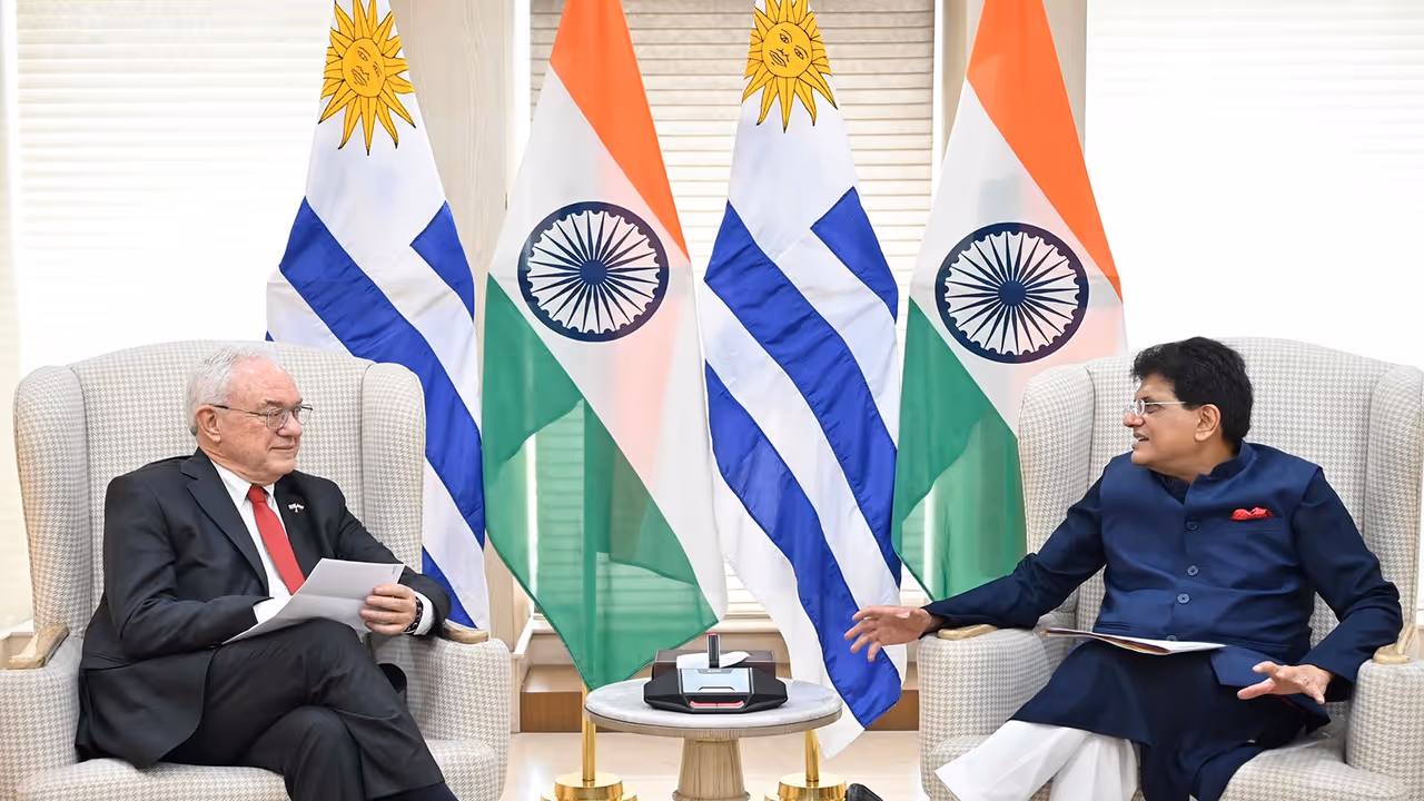 India, MERCOSUR begin talks to widen trade pact. (File Photo X@PiyushGoyal) India, MERCOSUR begin talks to widen trade pact. (File Photo X@PiyushGoyal)