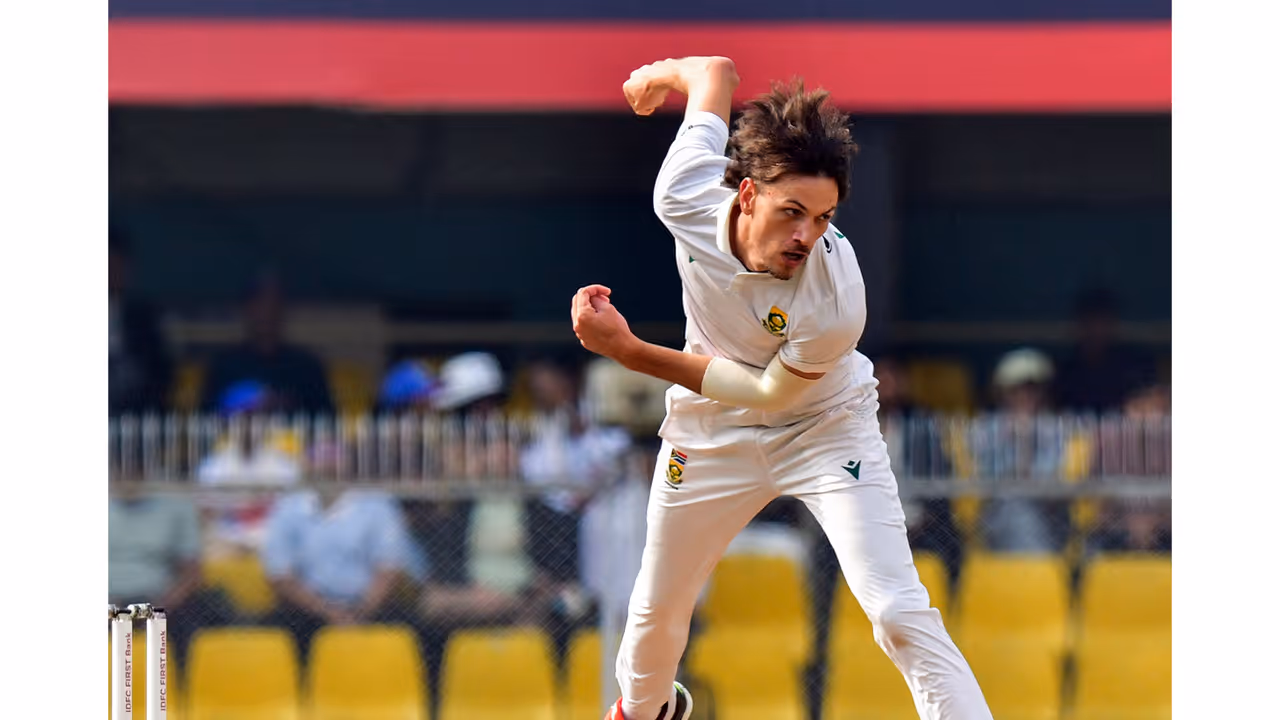 South Africa cricketer Marco Jansen. (Photo: ANI) South Africa cricketer Marco Jansen. (Photo: ANI)