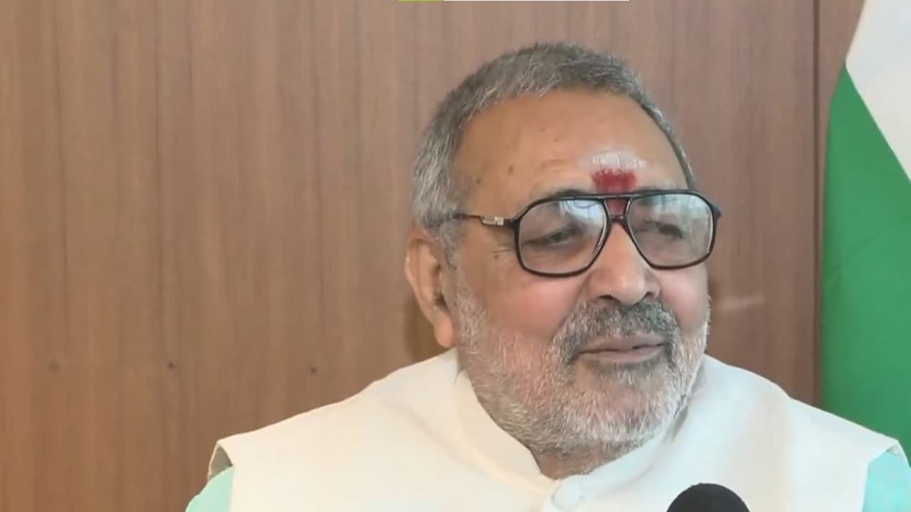 Union Minister Giriraj Singh (Photo/ANI) Union Minister Giriraj Singh (Photo/ANI)