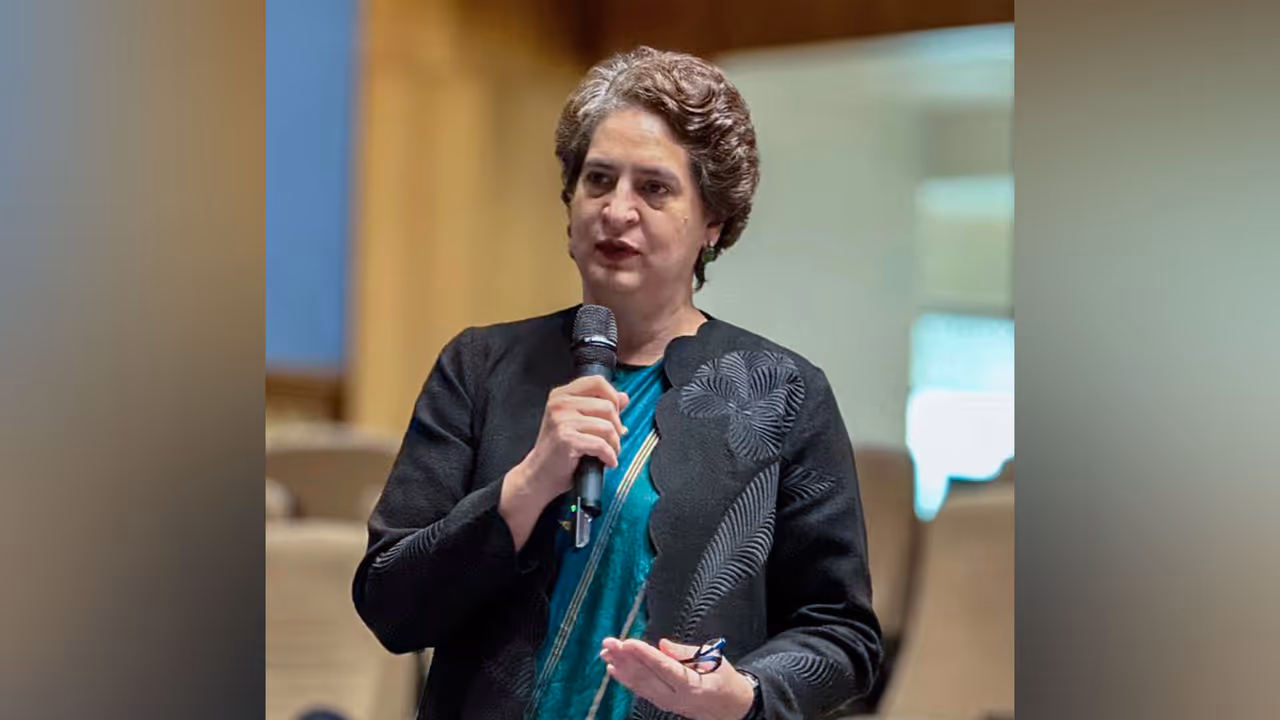 Congress MP Priyanka Gandhi Vadra (Photo/ANI) Congress MP Priyanka Gandhi Vadra (Photo/ANI)