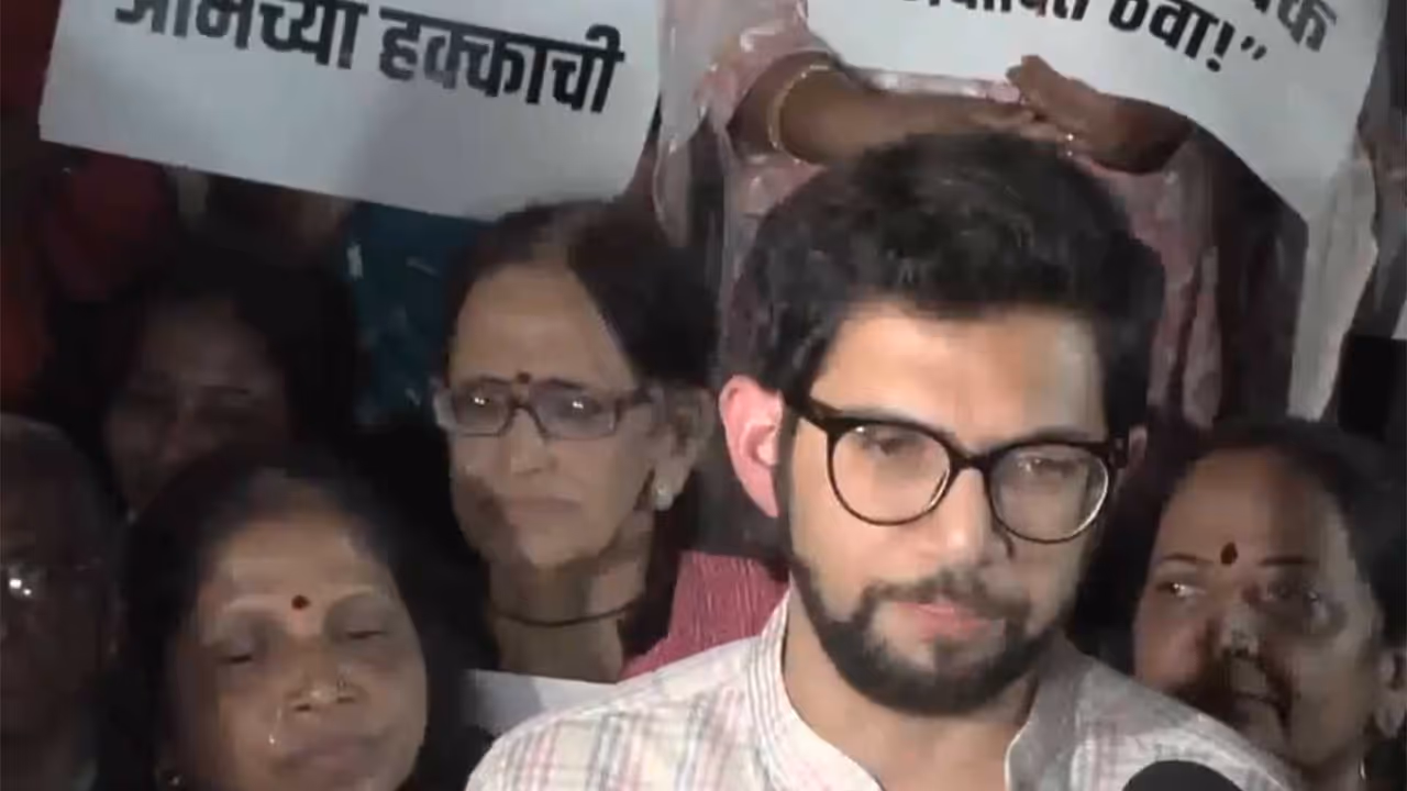 Shiv Sena (UBT) leader Aaditya Thackeray (Photo/ANI) Shiv Sena (UBT) leader Aaditya Thackeray (Photo/ANI)