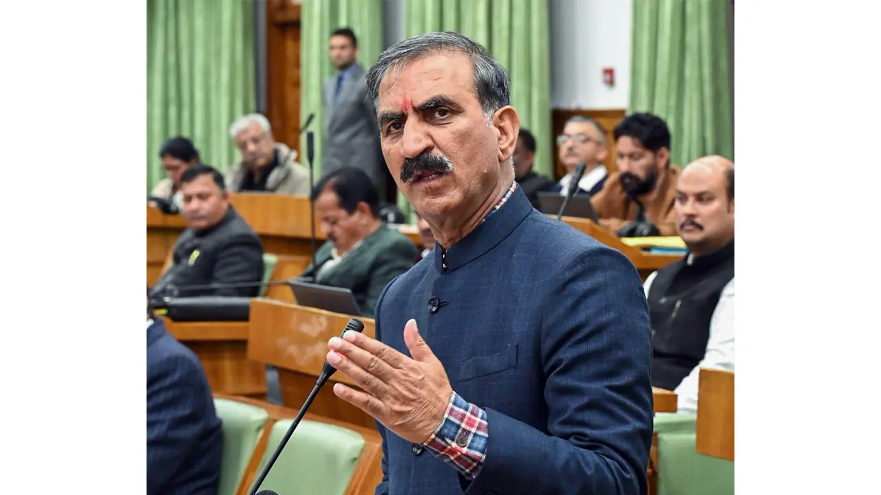 Himachal Pradesh Chief Minister Sukhvinder Singh Sukhu (Photo/ANI) Himachal Pradesh Chief Minister Sukhvinder Singh Sukhu (Photo/ANI)