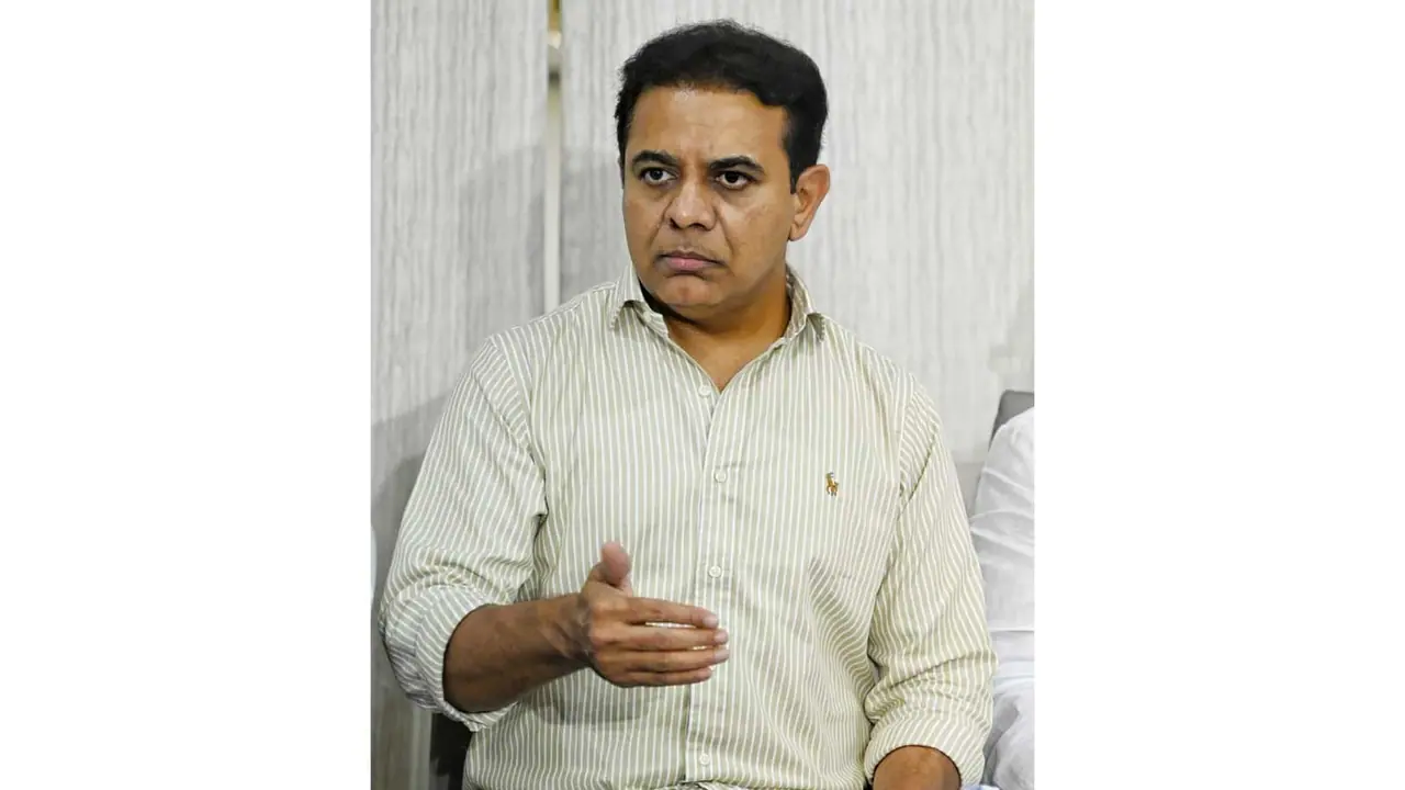 BRS Working President KT Rama Rao (File Photo/ANI) BRS Working President KT Rama Rao (File Photo/ANI)