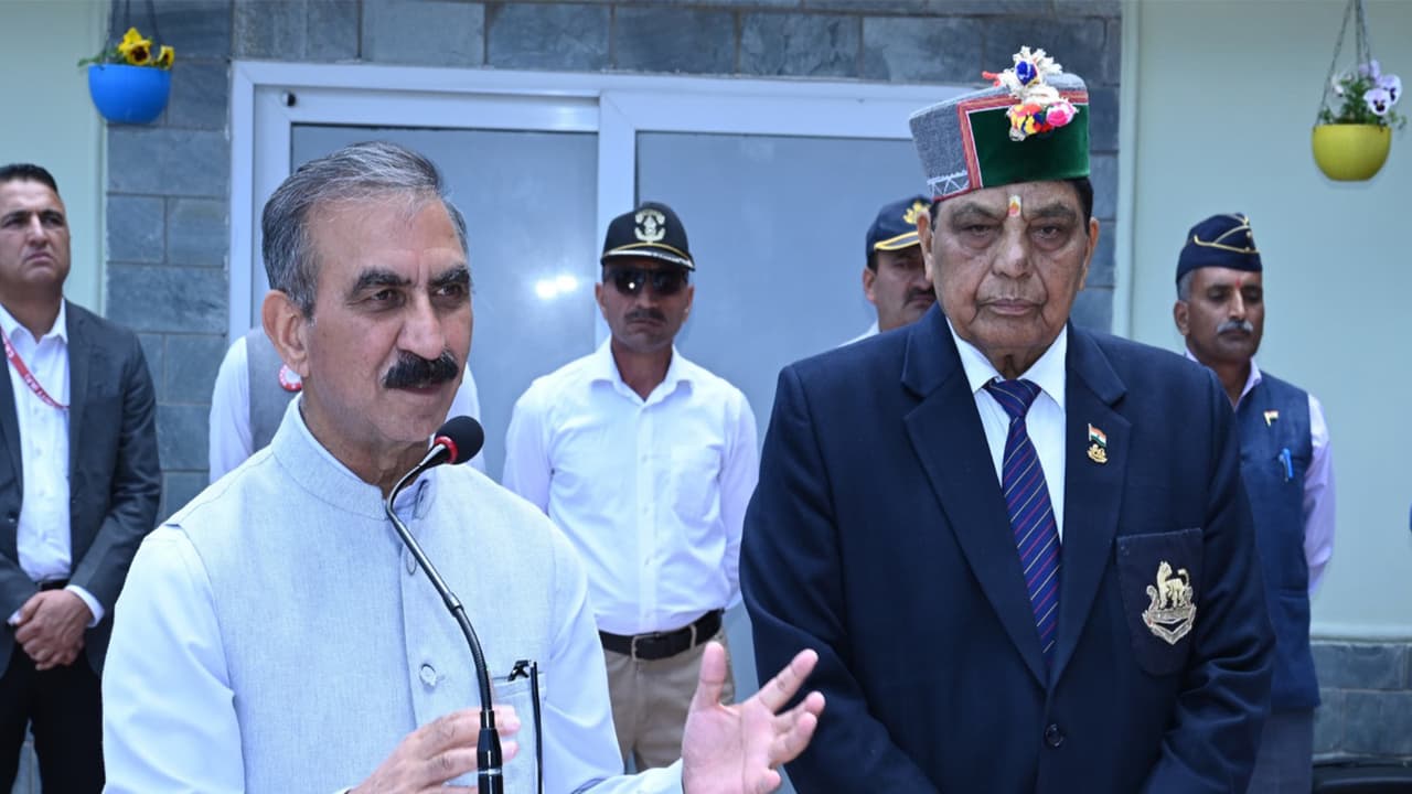 Himachal Pradesh Chief Minister Thakur Sukhvinder Singh Sukhu (Photo/ANI) Himachal Pradesh Chief Minister Thakur Sukhvinder Singh Sukhu (Photo/ANI)