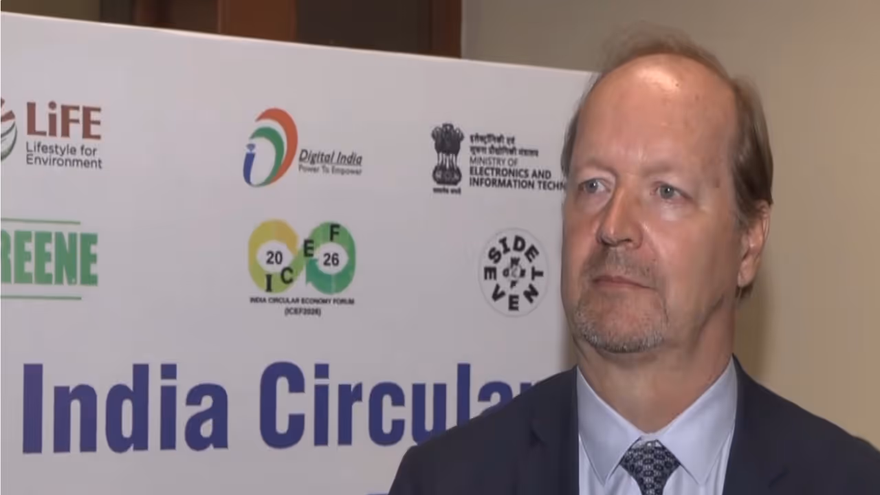 Antti Herlevi, Trade Counsellor at the Embassy of Finland (Photo/ANI) Antti Herlevi, Trade Counsellor at the Embassy of Finland (Photo/ANI)
