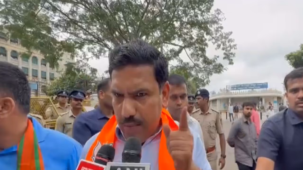 Karnataka BJP State President BY Vijayendra (Photo/ANI) Karnataka BJP State President BY Vijayendra (Photo/ANI)