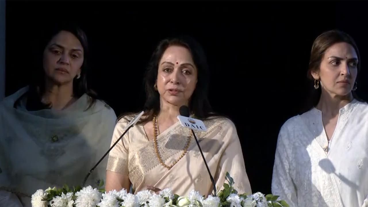 Actor and politician Hema Malini (Image source: ANI) Actor and politician Hema Malini (Image source: ANI)