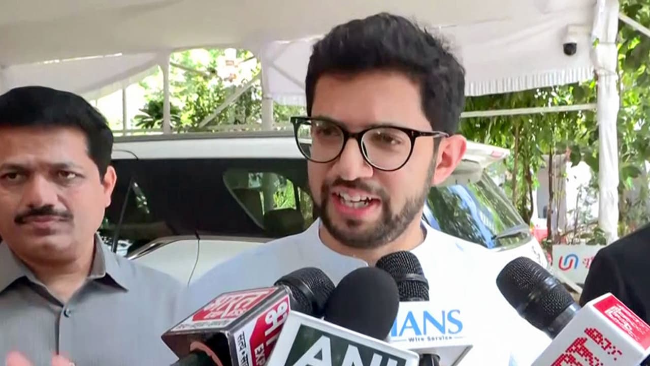 Shiv Sena (UBT) leader Aaditya Thackeray (File Photo/ANI) Shiv Sena (UBT) leader Aaditya Thackeray (File Photo/ANI)