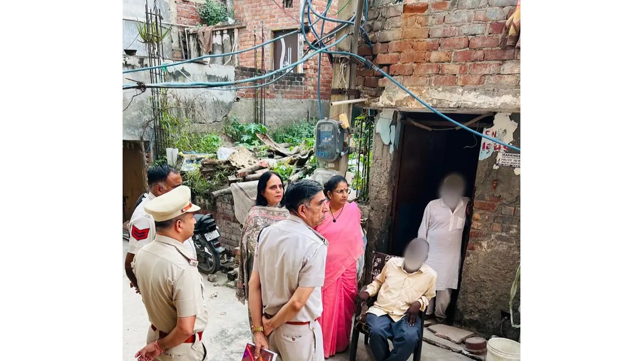 Delhi Women Commission chairperson Lata Gupta met the family of the minor girl allegedly gang raped (Photo/ ANI) Delhi Women Commission chairperson Lata Gupta met the family of the minor girl allegedly gang raped (Photo/ ANI)