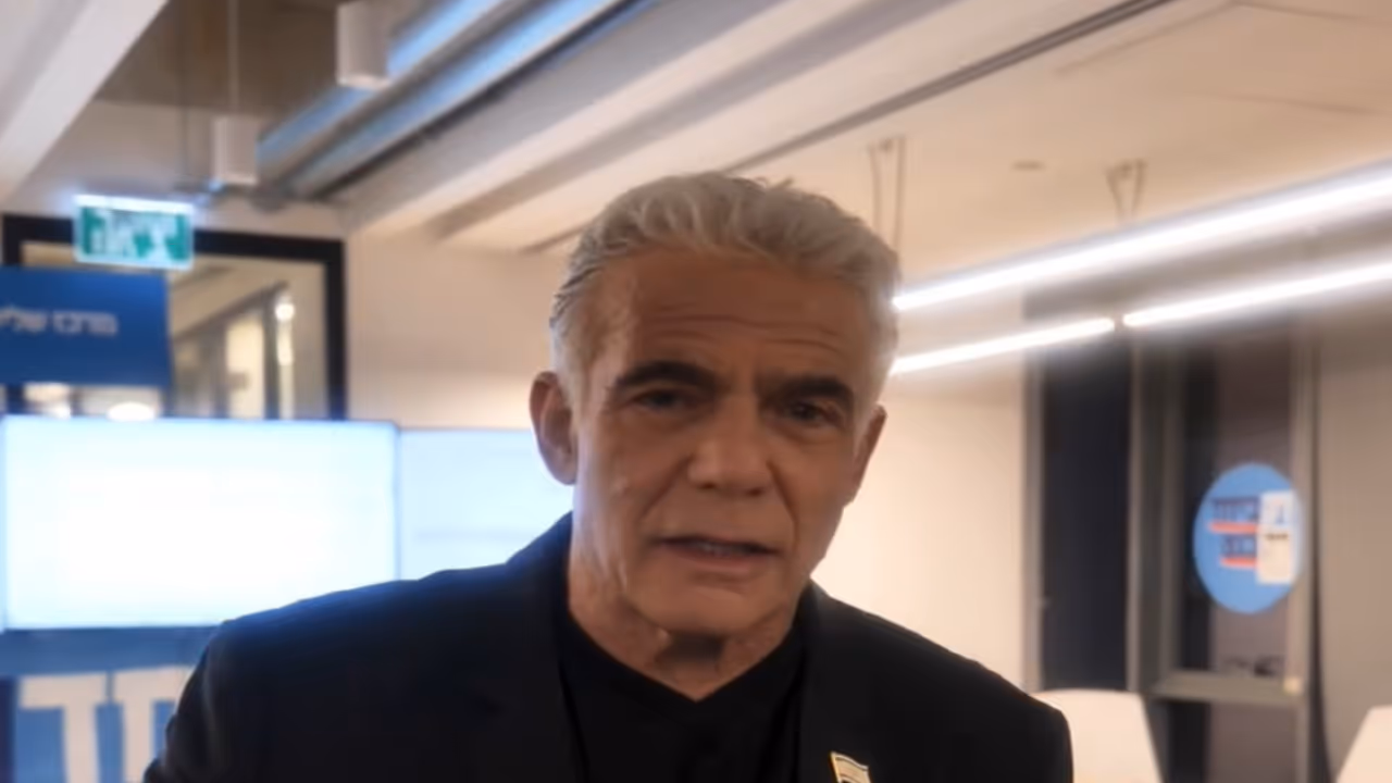 Israel's Opposition Leader and B'Yachad No. 2 Yair Lapid (Photo/X/@yairlapid) Israel's Opposition Leader and B'Yachad No. 2 Yair Lapid (Photo/X/@yairlapid)