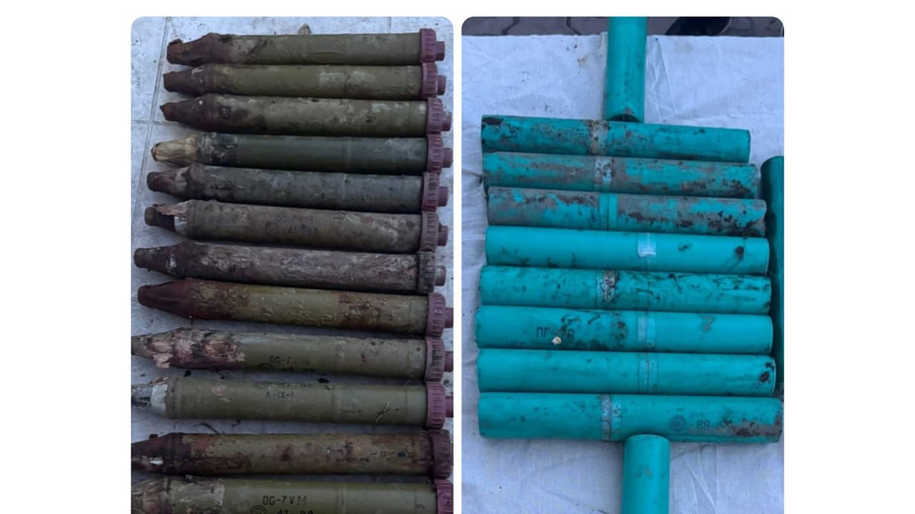 Recovered explosive materials (Photo/J&k Police) Recovered explosive materials (Photo/J&k Police)