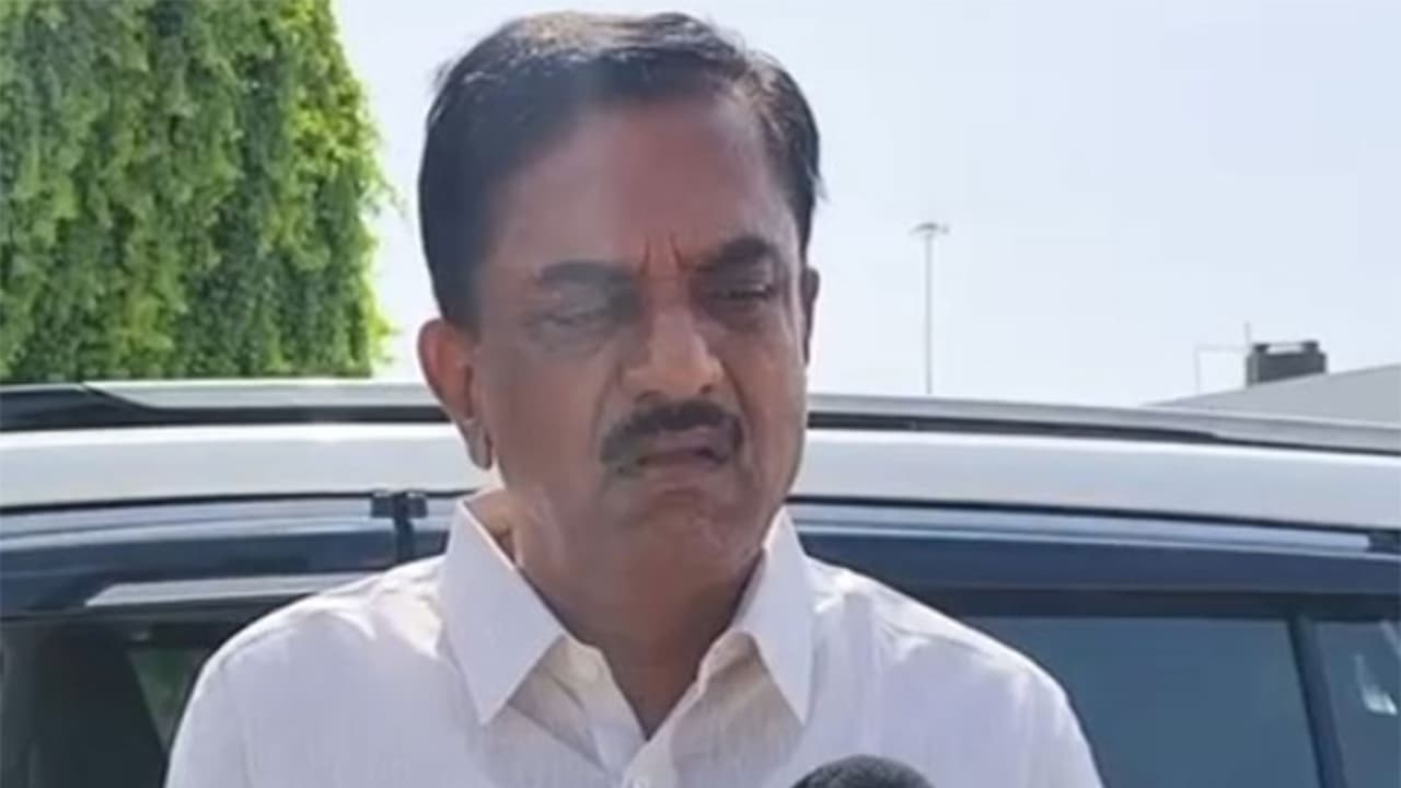 BJP JDS MLC candidates Govindaraju (Photo/ANI) BJP JDS MLC candidates Govindaraju (Photo/ANI)