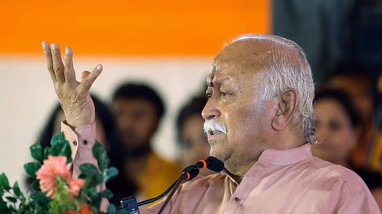 RSS Chief Mohan Bhagwat (File Photo/ANI) RSS Chief Mohan Bhagwat (File Photo/ANI)