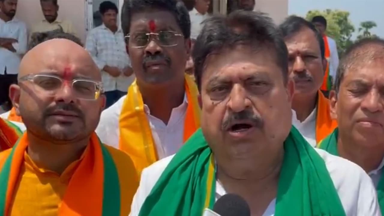 Telangana Bharatiya Janata Party (BJP) President N Ramchander Rao (Photo/ANI) Telangana Bharatiya Janata Party (BJP) President N Ramchander Rao (Photo/ANI)