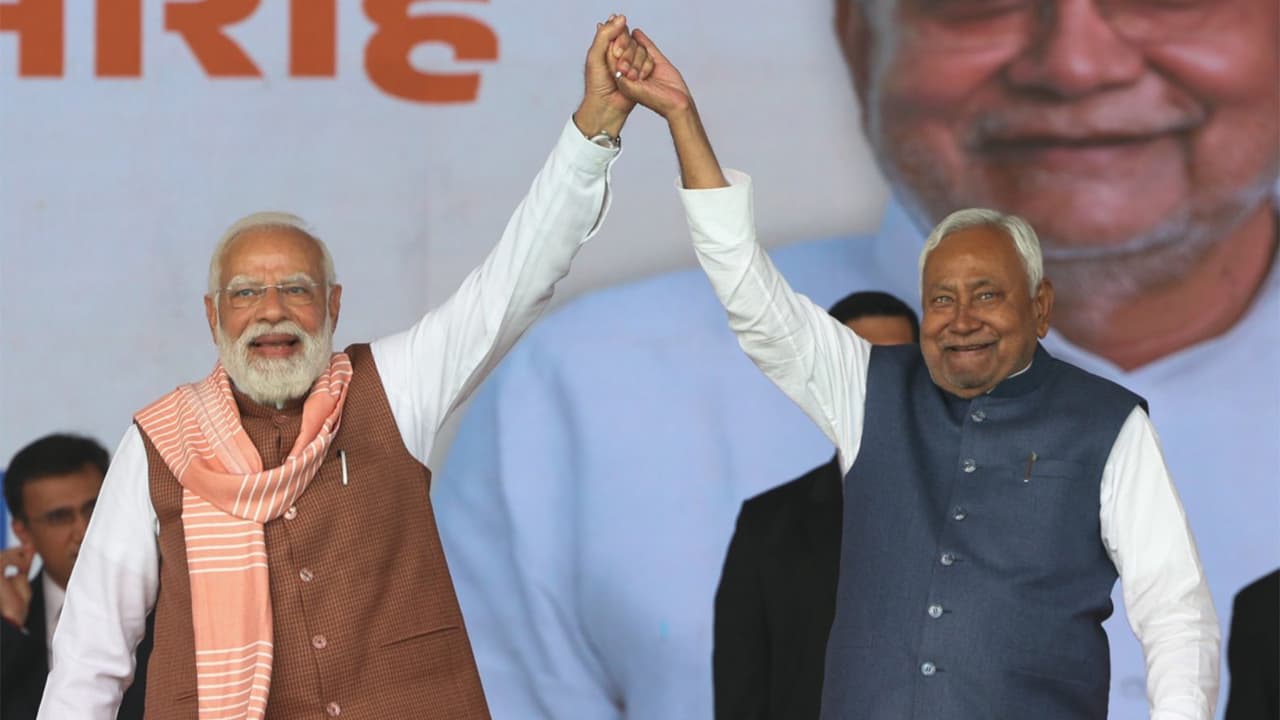 Prime Minister Narendra Modi and Bihar Chief Minister Nitish Kumar (Photo/X/@narendramodi) Prime Minister Narendra Modi and Bihar Chief Minister Nitish Kumar (Photo/X/@narendramodi)