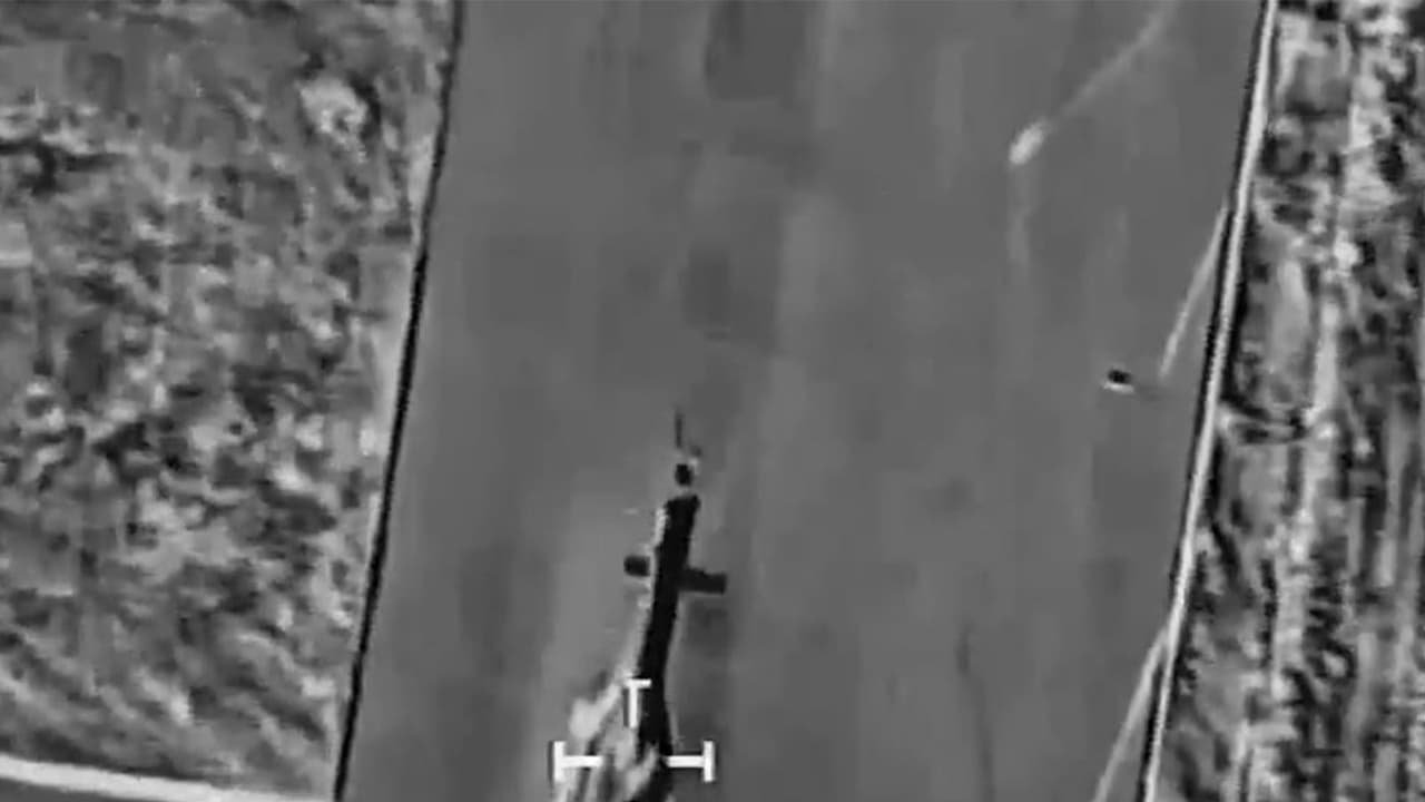 An Iranian asset prior to being bombed by Israel Air Force (Photo/IDF) An Iranian asset prior to being bombed by Israel Air Force (Photo/IDF)