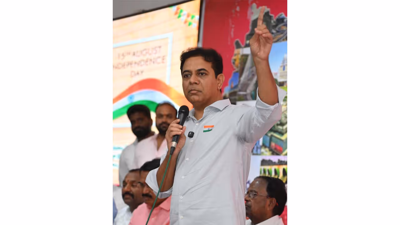 BRS working president K T Rama Rao (KTR) (Photo: Telangana/BRS) BRS working president K T Rama Rao (KTR) (Photo: Telangana/BRS)