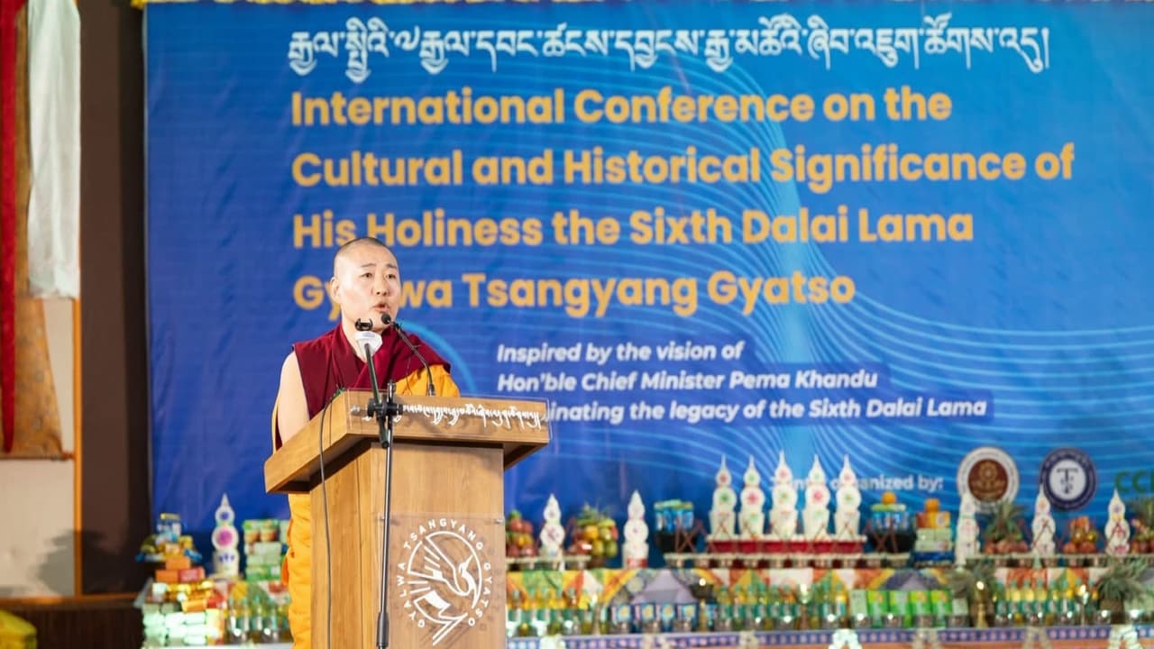 Tawang host 4 day international conference on Tibetan spiritual leader Sixth Dalai Lama (Photo/ANI) Tawang host 4 day international conference on Tibetan spiritual leader Sixth Dalai Lama (Photo/ANI)