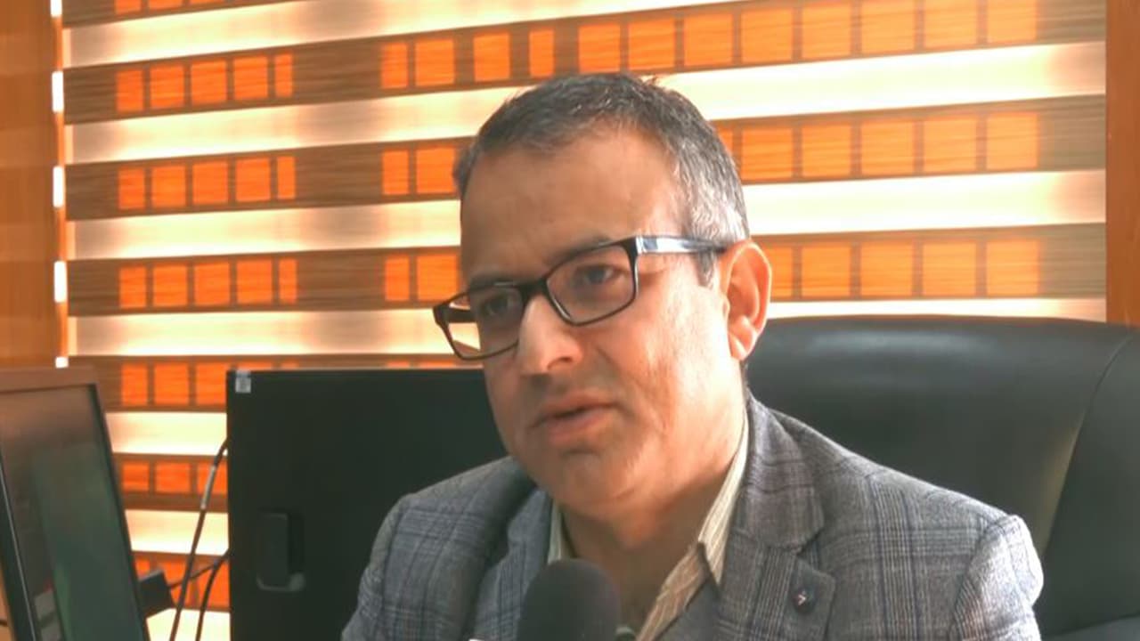 Sandeep Kumar Sharma, Senior Scientist at the Meteorological Centre at Shimla (Photo/ANI) Sandeep Kumar Sharma, Senior Scientist at the Meteorological Centre at Shimla (Photo/ANI)