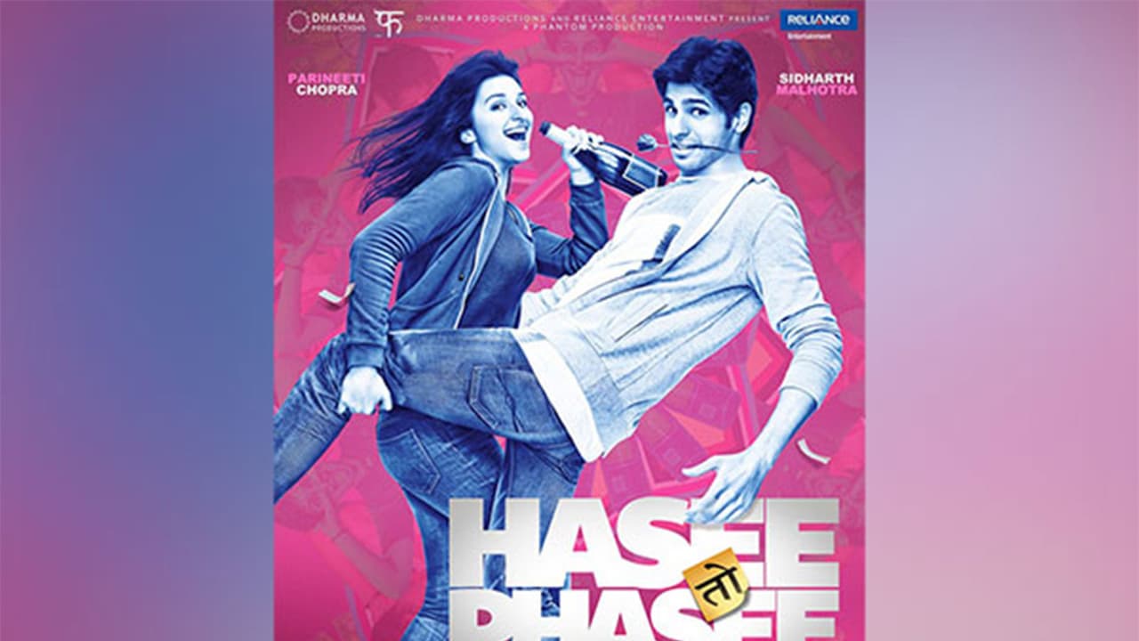 Poster of Hasee Toh Phasee (Image source: Makers of Hasee Toh Phasee) Poster of Hasee Toh Phasee (Image source: Makers of Hasee Toh Phasee)