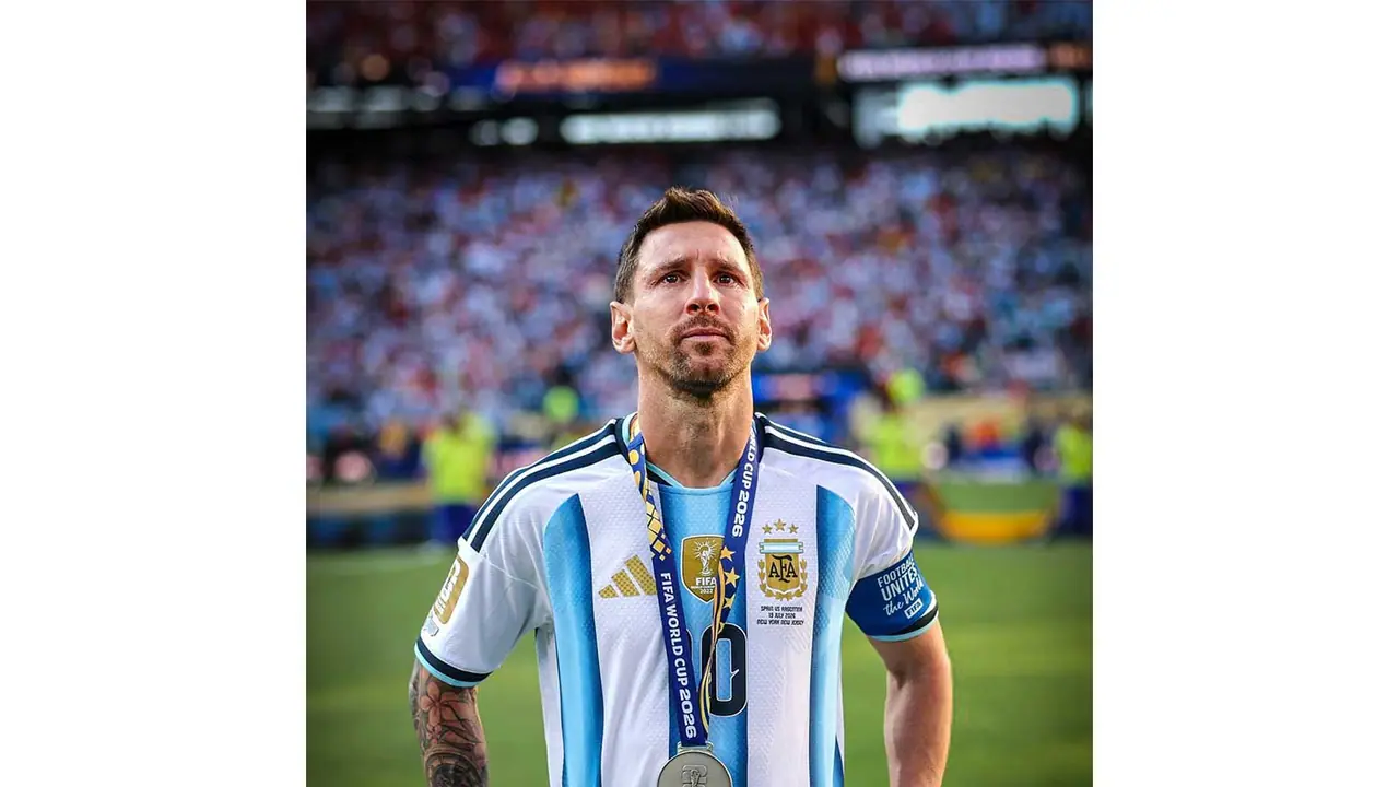 Lionel Messi. (Photo: X/@AFASeleccionEN) Lionel Messi. (Photo: X/@AFASeleccionEN)