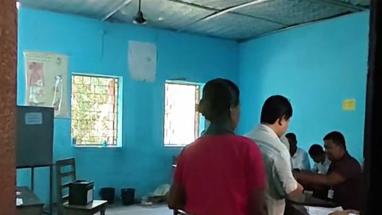 Polling underway for Tripura Village Council elections (Photo/ANI) Polling underway for Tripura Village Council elections (Photo/ANI)