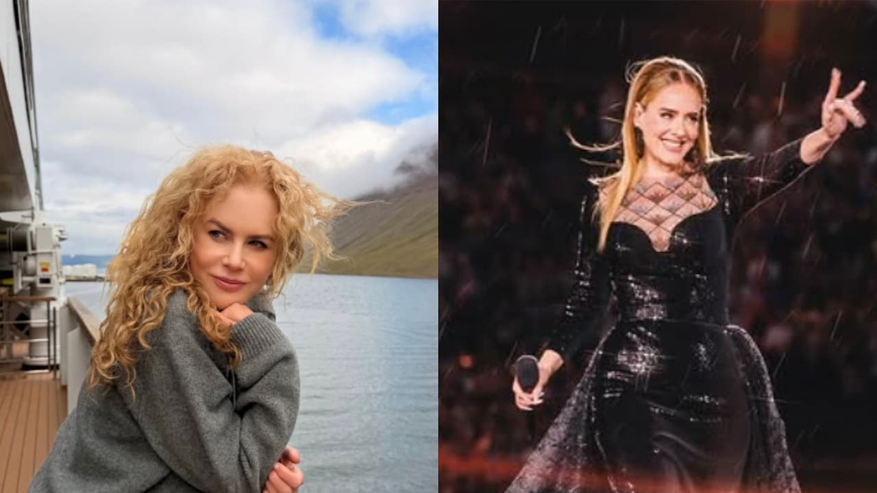 Nicole Kidman (left), Adele (Photo/Instagram/@nicolekidman,@adele) Nicole Kidman (left), Adele (Photo/Instagram/@nicolekidman,@adele)