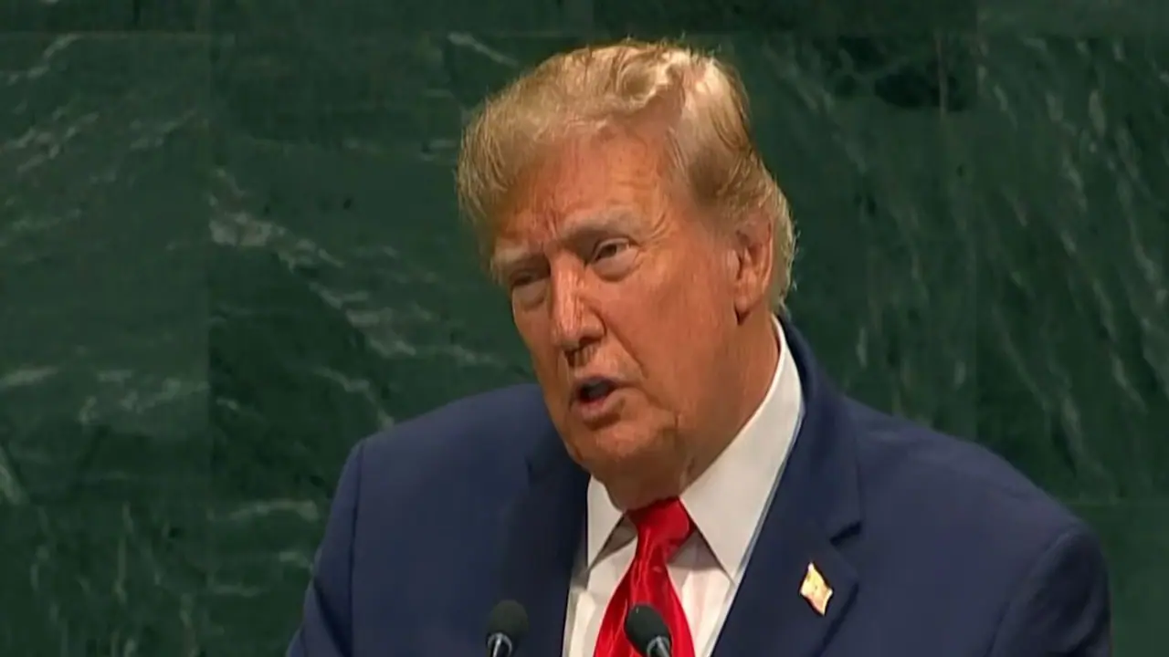 United States President Donald Trump delivers his address at the United Nations General Assembly in New York. (Photo/YouTube) United States President Donald Trump delivers his address at the United Nations General Assembly in New York. (Photo/YouTube)