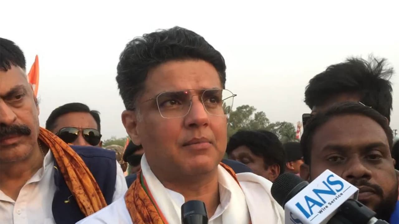 Congress leader Sachin Pilot (File Photo/ANI) Congress leader Sachin Pilot (File Photo/ANI)