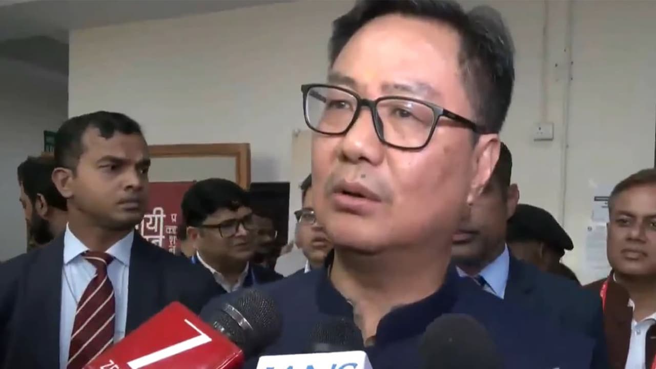 Union Parliamentary Affairs Minister Kiren Rijiju (Photo/ANI)