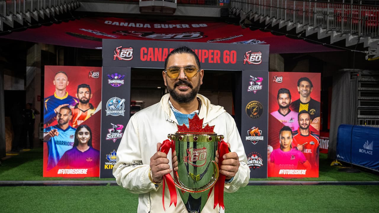 Yuvraj Singh, the league partner of Canada Super 60 (Photo: Canada Super 60) Yuvraj Singh, the league partner of Canada Super 60 (Photo: Canada Super 60)