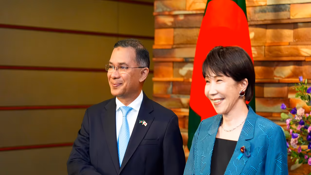 Bangladesh Prime Minister Tarique Rahman and Prime Minister of Japan, Sanae Takaichi (Photo/Bangladesh PMO) Bangladesh Prime Minister Tarique Rahman and Prime Minister of Japan, Sanae Takaichi (Photo/Bangladesh PMO)