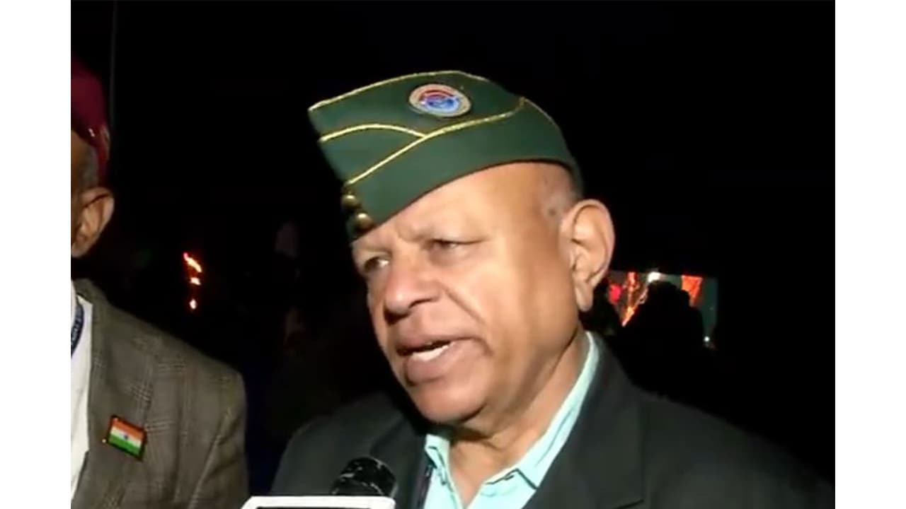 SC Bhandari, popularly known as the 'Kargil Captain' (Photo/ANI) SC Bhandari, popularly known as the 'Kargil Captain' (Photo/ANI)