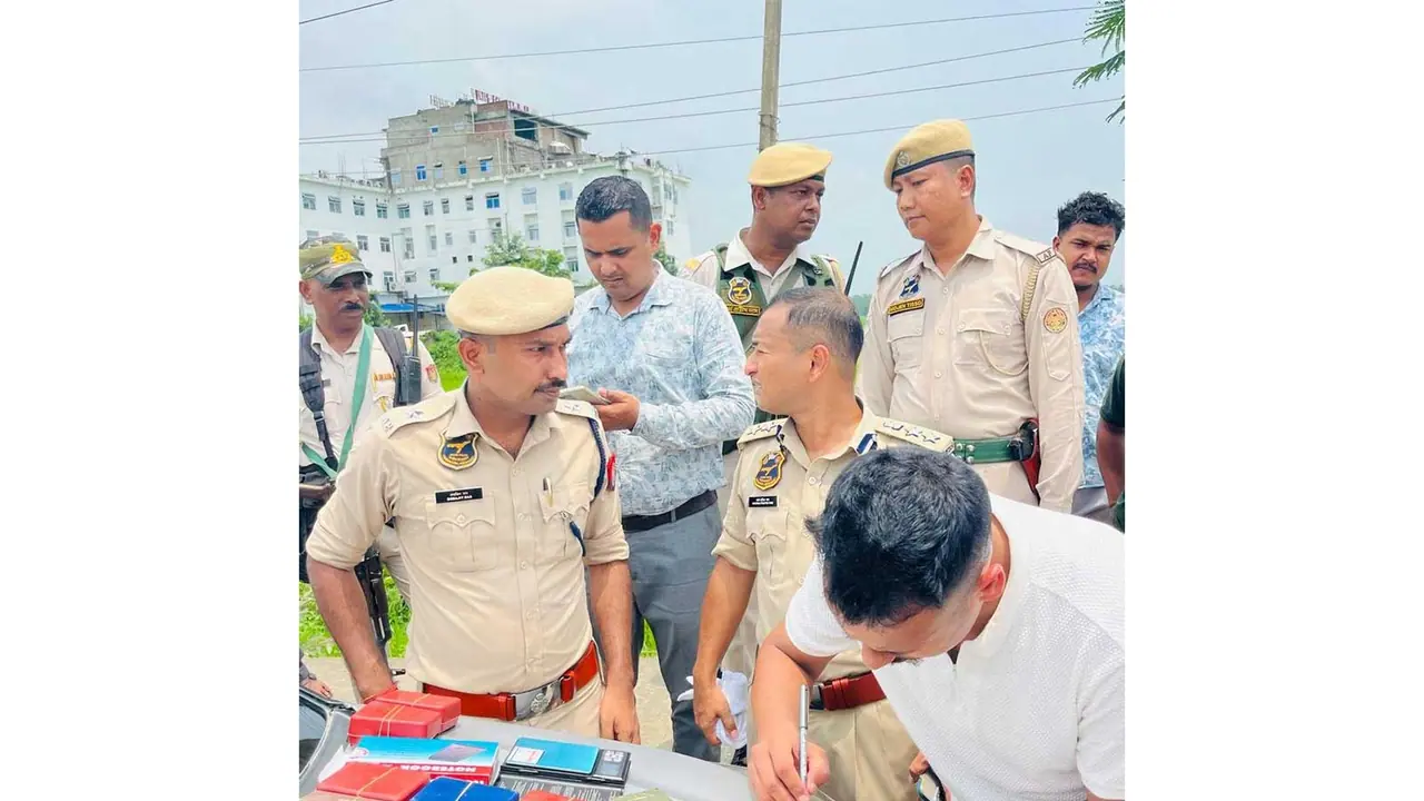 Police seized narcotics worth ₹14.5 crore (Photo/X/@himantabiswa) Police seized narcotics worth ₹14.5 crore (Photo/X/@himantabiswa)