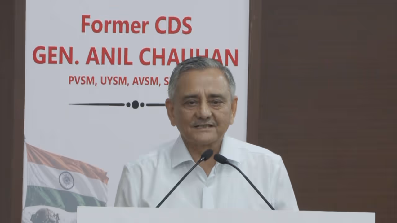 Former CDS General Anil Chauhan (Photo/ANI) Former CDS General Anil Chauhan (Photo/ANI)