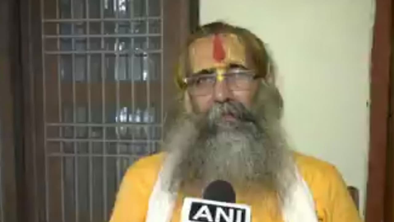 Shri Ram Janmabhoomi Teerth Kshetra Trust member, Mahant Dinendra Das Maharaj (Photo:ANI) Shri Ram Janmabhoomi Teerth Kshetra Trust member, Mahant Dinendra Das Maharaj (Photo:ANI)