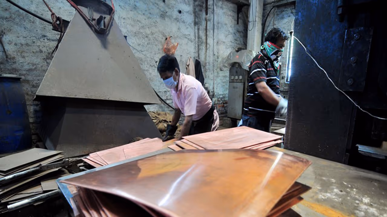 A copper plate manufacturing factory (File Photo/ANI) A copper plate manufacturing factory (File Photo/ANI)