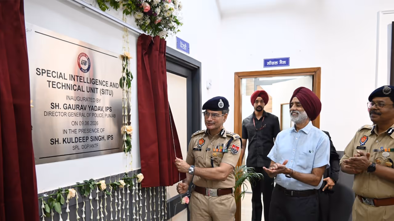DGP Gaurav Yadav at an event (Photo/Punjab police) DGP Gaurav Yadav at an event (Photo/Punjab police)