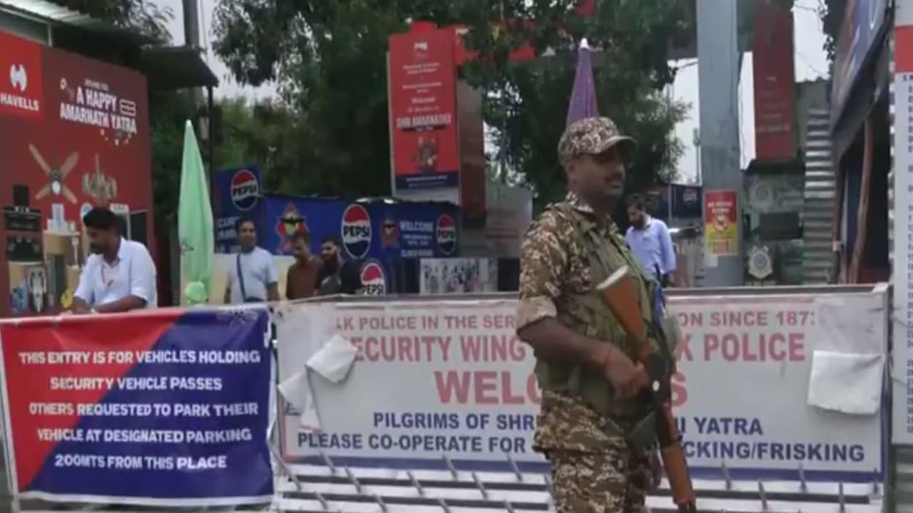 Hagwati Nagar Yatri Niwas base camp in Jammu (Photo/ANI) Hagwati Nagar Yatri Niwas base camp in Jammu (Photo/ANI)