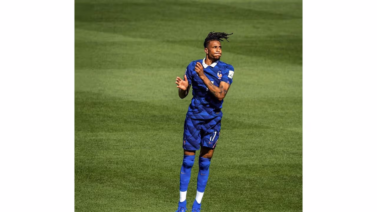 France winger Michael Olise (Photo/X@equipedefrance) France winger Michael Olise (Photo/X@equipedefrance)