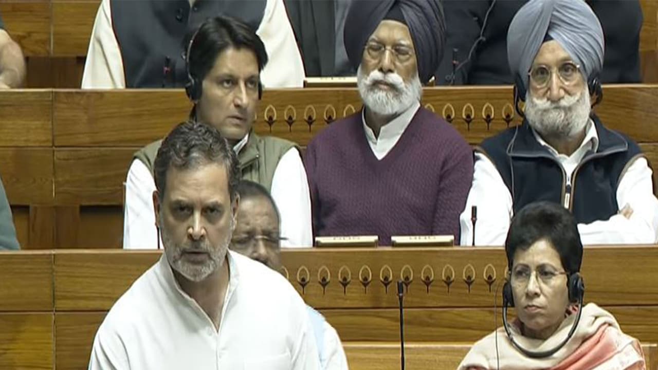 Congress leader Rahul Gandhi (Photo/Sansad TV) Congress leader Rahul Gandhi (Photo/Sansad TV)