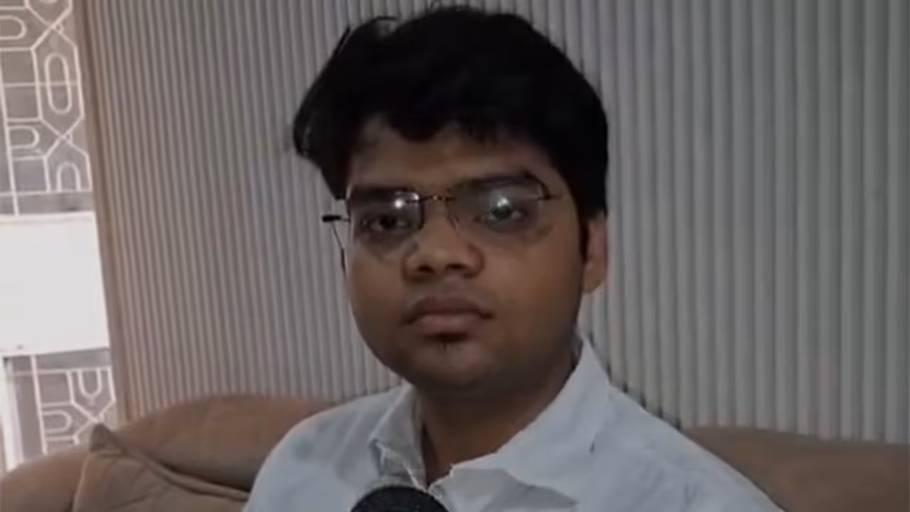 Vedant's brother, Siddhant Srivastava (Photo/ANI) Vedant's brother, Siddhant Srivastava (Photo/ANI)